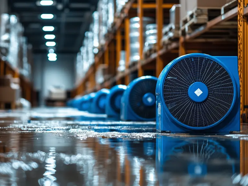 commercial water damage restoration